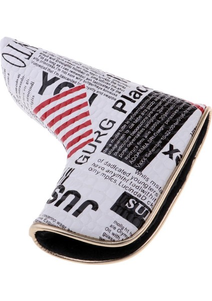 Golf Blade Atıcı Kapak Headcover Koruyucu Çanta Manyetik Kapatma ile modelleri