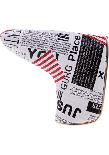 Golf Blade Atıcı Kapak Headcover Koruyucu Çanta Manyetik Kapatma ile indirimleri