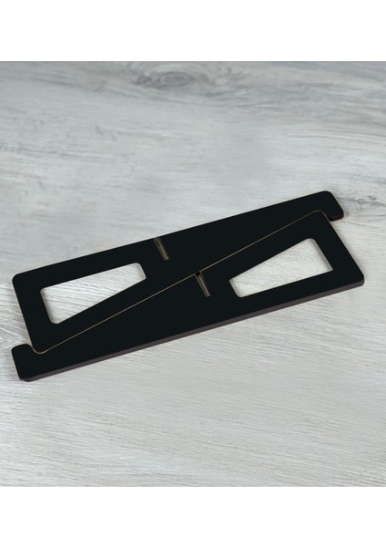 Gift Taşınabilir Siyah Ahşap Notebook Laptop Standı indirimleri
