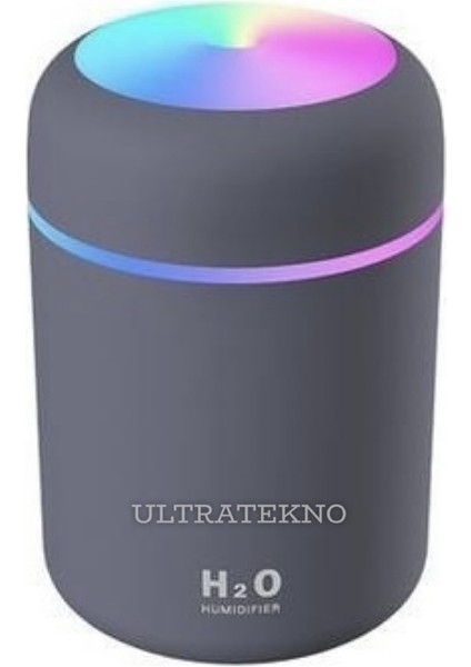 H2o Humidifier Hava-Oda- Araç Nemlendirici Led Işıklı Buhar Makinesi