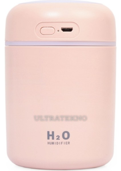 H2o Humidifier Hava-Oda- Araç Nemlendirici Led Işıklı Buhar Makinesi