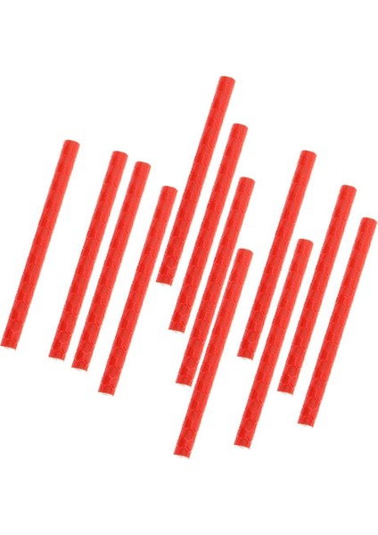 12 Bisiklet Bisiklet Tekerlek Reflektör Konuştu Yansıtıcı Güvenlik Çorap Dolgu Mavi Mavi(Yurt Dışından)