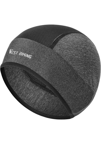 Bisiklet Kafatası Beanie Kask Astar Astar Astar Bandı Bandı Başkanı Eşarp Gri modelleri