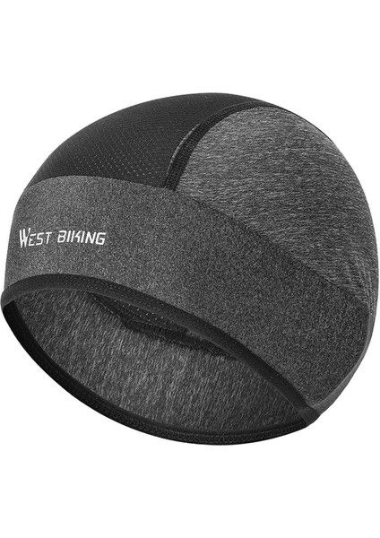 Bisiklet Kafatası Beanie Kask Astar Astar Astar Bandı Bandı Başkanı Eşarp Gri fırsatları