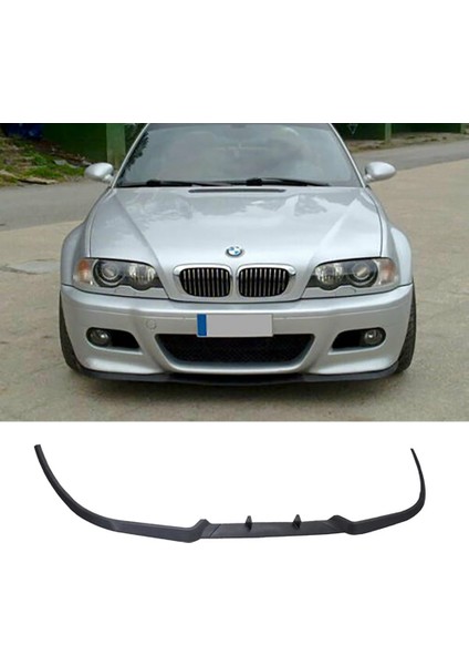 Bmw E46 3 Serisi Ön Lip Mat Siyah Ön Tampon Lip