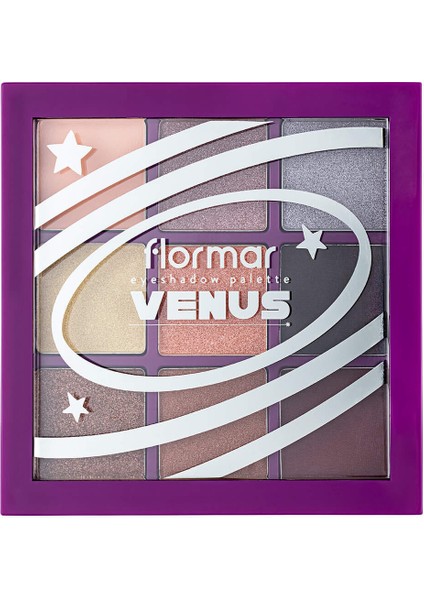 Flormar-Göz Farı ve Far Paleti - Colors Of Galaxy Eyeshadow Palette 002 Venus 42000007-002