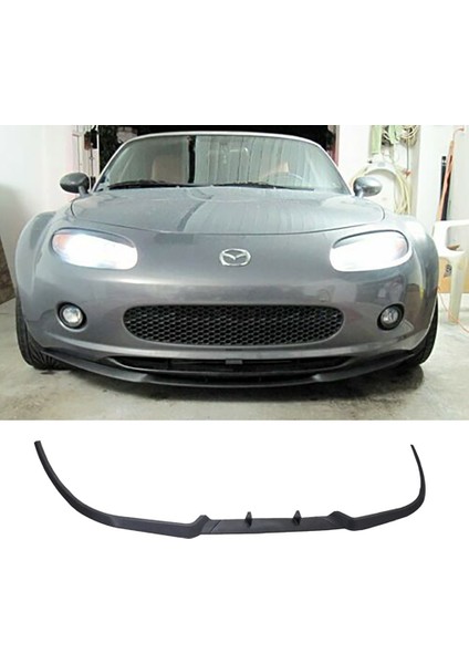 Mazda Miata Mx5 Ön Lip Mat Siyah Ön Tampon Lip