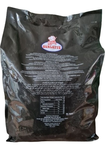 Ovalette Bitter Para Çikolata 5 kg