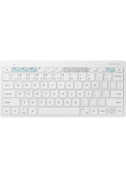 Trio 2'li Set Kablosuz Klavye Slim Mouse Set Beyaz Samsung Türkiye Garantili fiyatları
