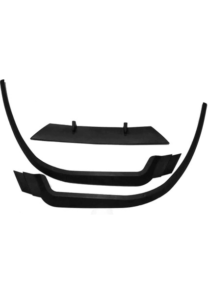 Renault Clio Mk3 2005 - 2011 Ön Lip Mat Siyah Ön Tampon Lip indirimleri