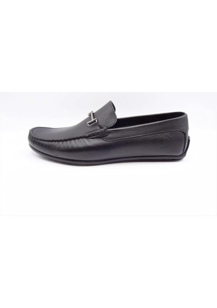 King Shoes Yazlık Erkek Ayakkabı AU3210 Siyah