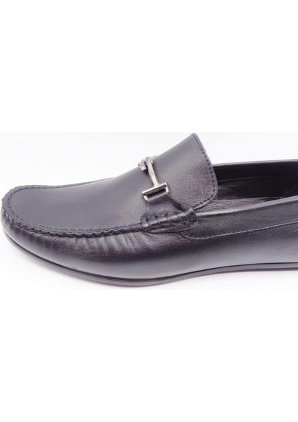 King Shoes Yazlık Erkek Ayakkabı AU3210 Siyah fırsatları