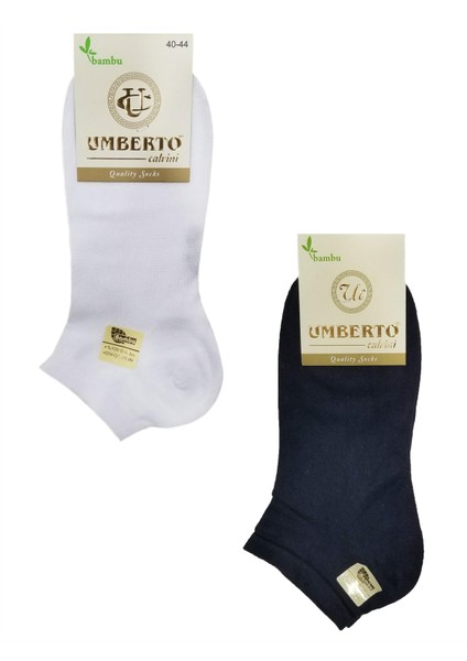 Umberto 6 Adet Erkek Doğal Bambu Patik Çorap - 307