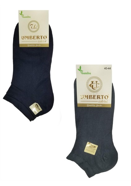 Umberto 6 Adet Erkek Doğal Bambu Patik Çorap - 307