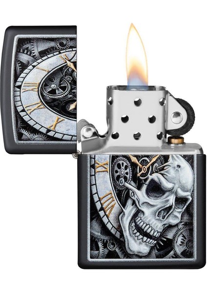 Çakmak 218 Skull Clock Design 29854-069943