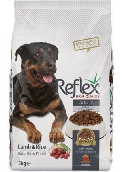 Kuzu Pirinçli Yetişkin Köpek Mamasi 3 kg