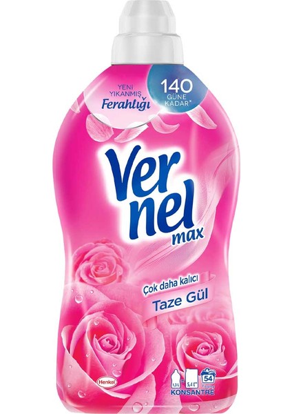 Konsantre Yumuşatıcı Gül 1300 ml