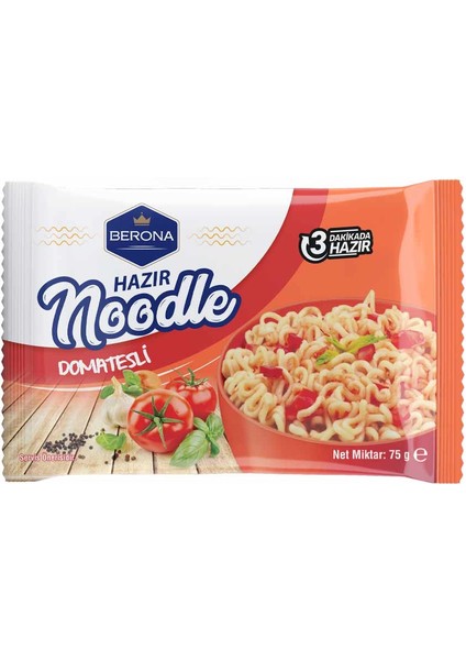 Domatesli Paket Noodle 75 gr