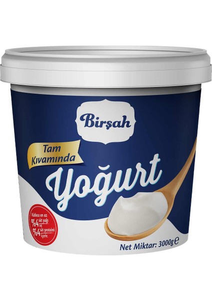 Tam Kıvamında Yoğurt 3 kg