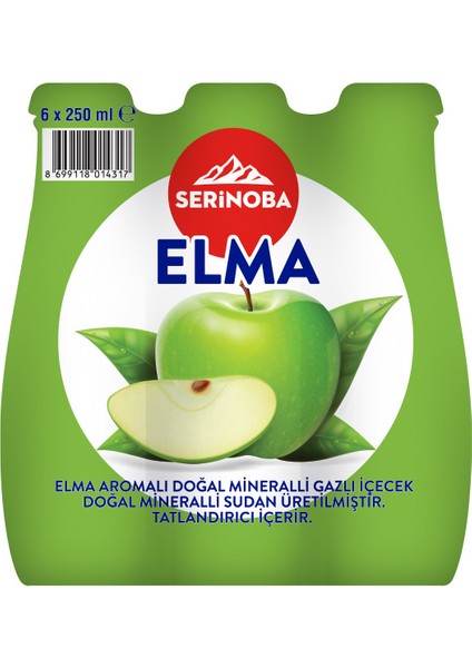 Limon/elma Maden Suyu 6'lı 250 ml