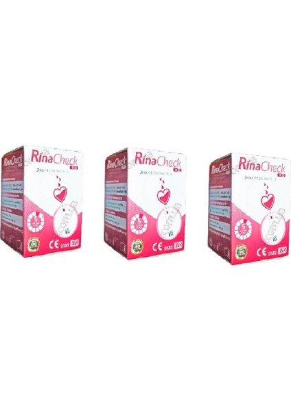 Rina Chek Şeker Ölçm Çubuğu 3 Kutu 150 Strıp