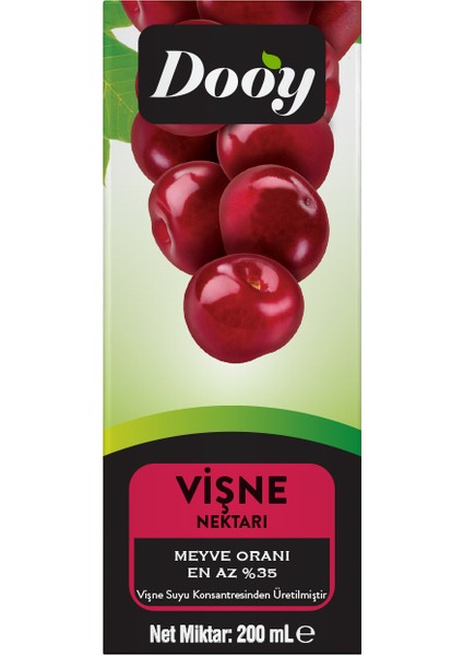 Meyve Nektarı Vişne 200 ml