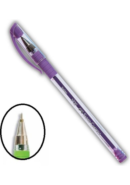 Tükenmez Kalem Iğne Uçlu 4 Renk 1 Paket Faber Tükenmez Kalem