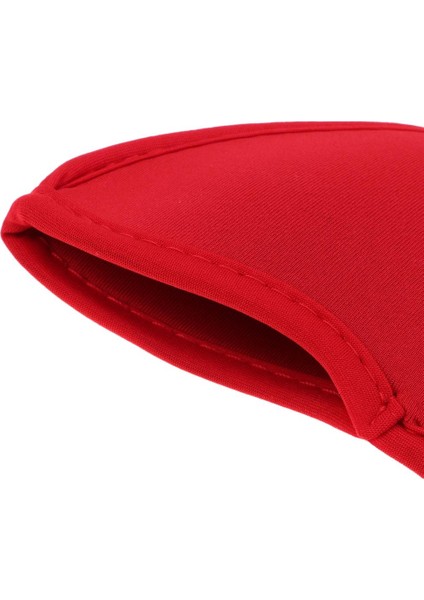 10 Adet Neopren Golf Demir Kafa Kapakları + 1 Adet Golf Atıcı Headcovers Kırmızı Set indirimleri