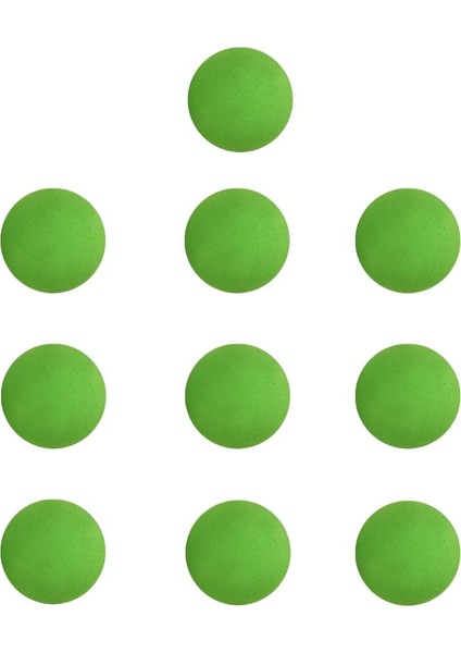 10X Eva Profesyonel Uygulama Golf Topu Spor Eğitim Topları 42MM Dia 1.65 "- Yeşil indirimleri