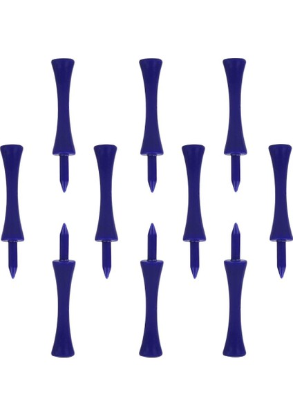 10 Adet 70MM Plastik Golf Tees Açık Golf Acemi Için Egzersiz Malzemeleri 70MM Mavi modelleri