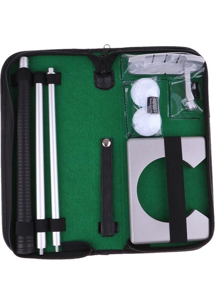 Taşınabilir Golf Putter Seyahat Uygulaması Koyarak Seti Taşıma Çantası Topu fiyatları