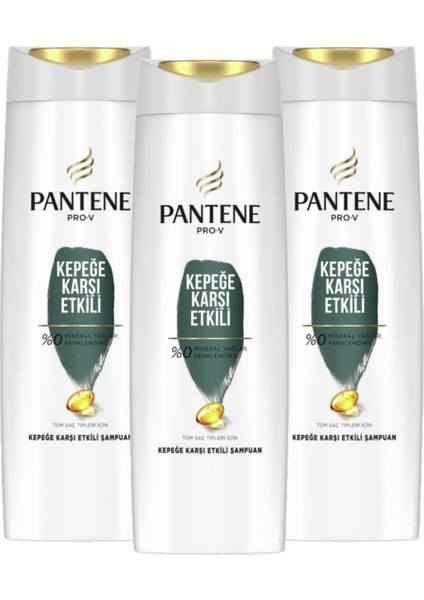 Şampuan Kepeğe Karşı Etkili 400 ml 3 Adet
