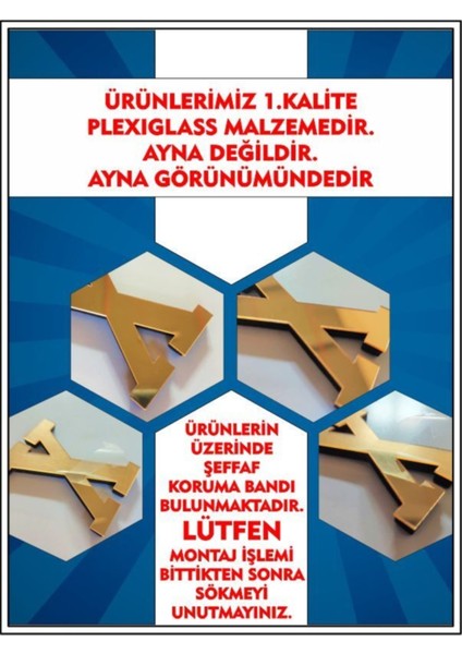 Wooden Factory 2li̇ Gold Yaprak ve Roma Saat Pano (Altin)