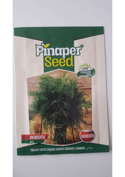 Pinaper Seed Dereotu Tohumu 1 Paket Yüksek Verimlidir.