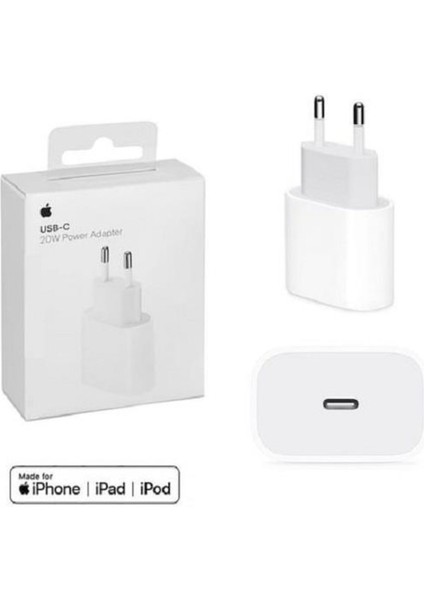 Apple iPhone  Uyumlu 20W Usb-C Güç Adaptörü