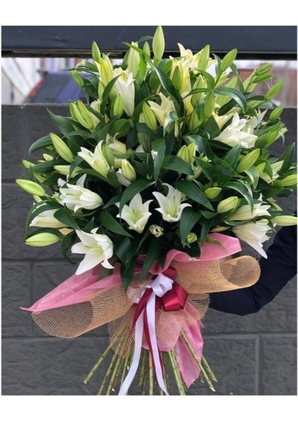 Vip Lilyum Buketi