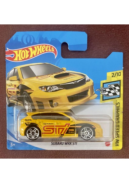 Subaru Wrx Stı Hot Wheels Tekli Arabalar 1/64 Ölçek Metal Oyuncak Araba