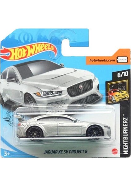 Jaguar Xe Sv Project 8 Hot Wheels Tekli Arabalar 1/64 Ölçek Metal Oyuncak Araba