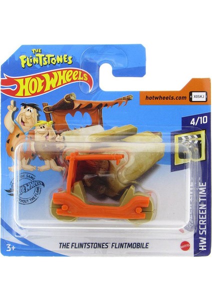 The Flinstones Flint Mobile Hot Wheel Oyuncak Arabadie Cast Kolleksiyonerler Için