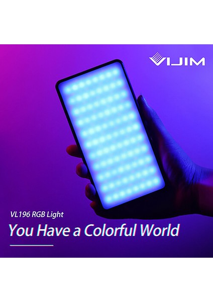 Vıjım VL196 Rgb LED Dolgu Işığı