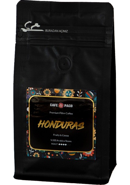 Honduras Premium Filter Coffee 250 Gr Çekirdek (Öğütülmemiş)