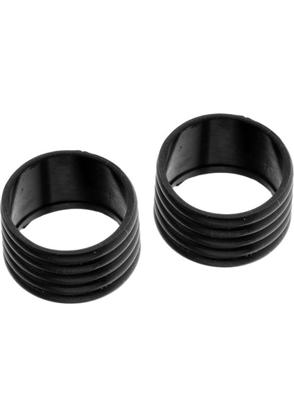 2x Dayanıklı Badminton Tenis Raket Fix Yüzük Band Overgrip Aksesuarları Siyah