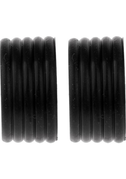 2x Dayanıklı Badminton Tenis Raket Fix Yüzük Band Overgrip Aksesuarları Siyah