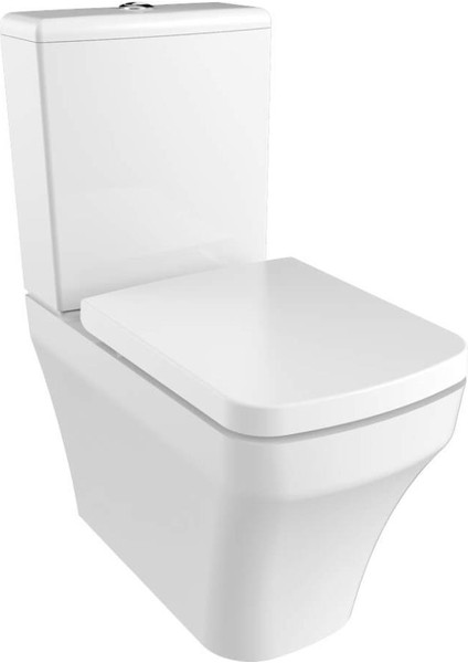 Solo Rim- Off Kanalsız Duvara Dayalı Klozet Seti (4 Parça)