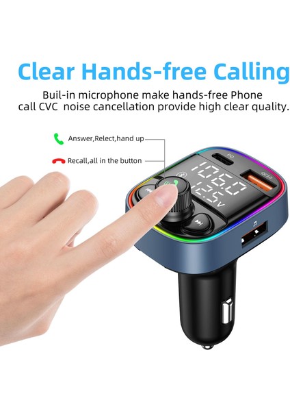 Araç İçi Bluetooth Şarj Cihazı - Siyah (Yurt Dışından) fırsatları