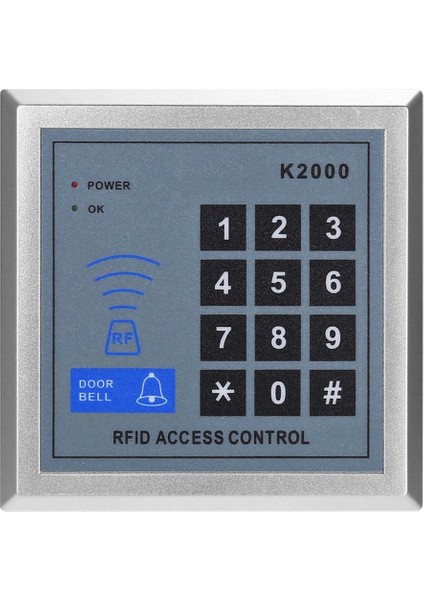 125 Khz Akıllı Kapı Kontrol Cihazı - Siyah (Yurt Dışından)