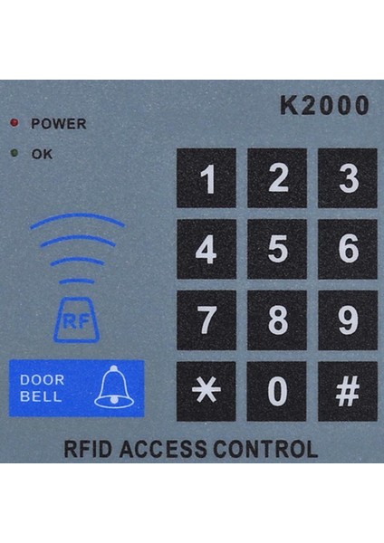 125 Khz Akıllı Kapı Kontrol Cihazı - Siyah (Yurt Dışından)