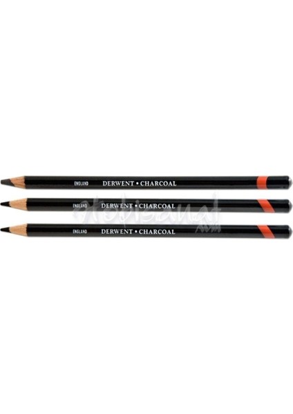 Charcoal Pencils Füzen Kalem Koyu