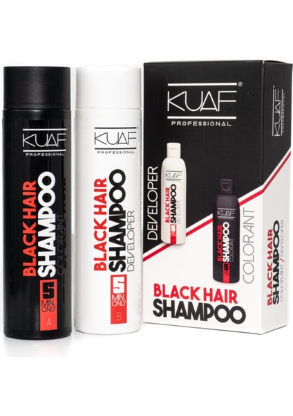 Beyaz Saç Kapatıcı Siyah Şampuan - Black Hair Shampoo 250ML 250ML