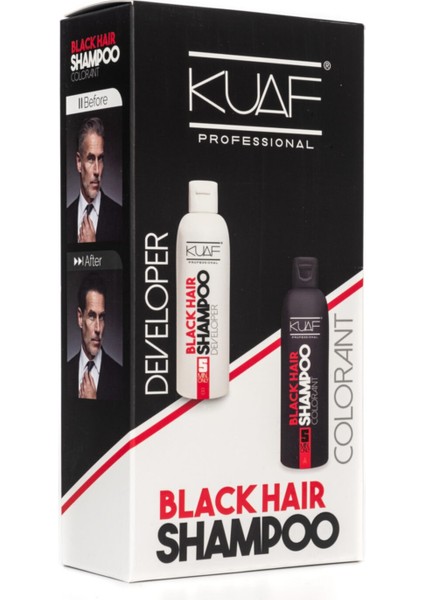 Beyaz Saç Kapatıcı Siyah Şampuan - Black Hair Shampoo 250ML 250ML